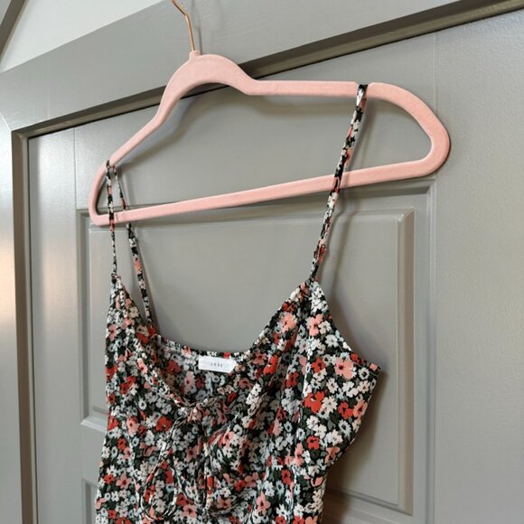LUSH | Sleeveless Floral Mini Dress Size Medium - Picture 3 of 8